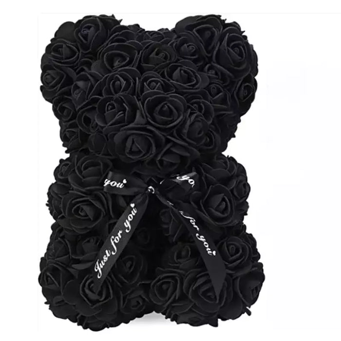 Artificial Rose Teddy Bear For Mothers Day Celebration