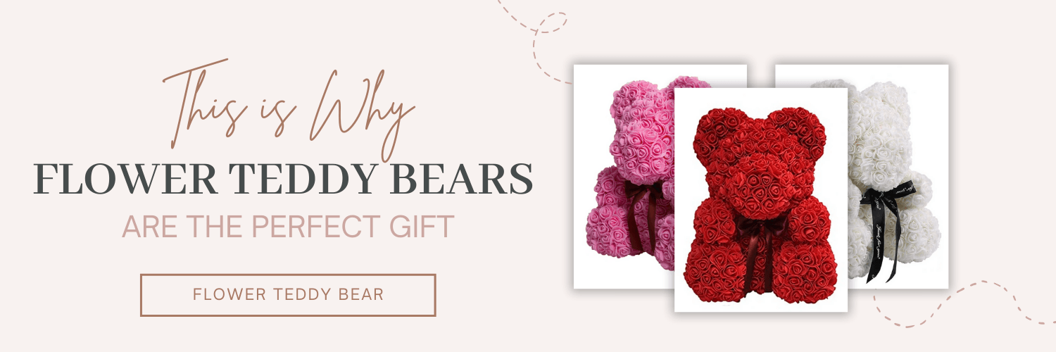 This Is Why Flower Teddy Bears Are The Perfect Gift