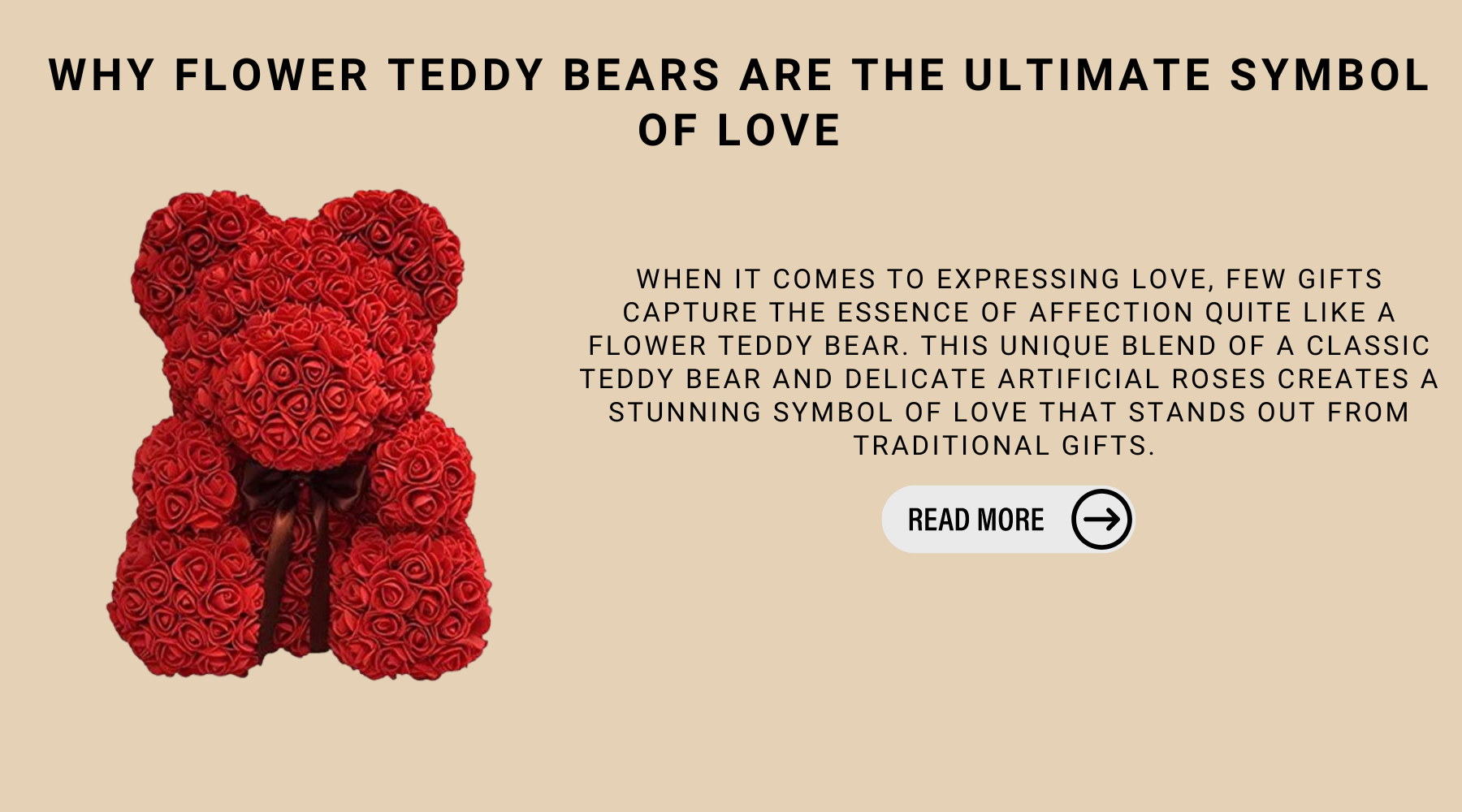 Why Flower Teddy Bears Are The Ultimate Symbol Of Love