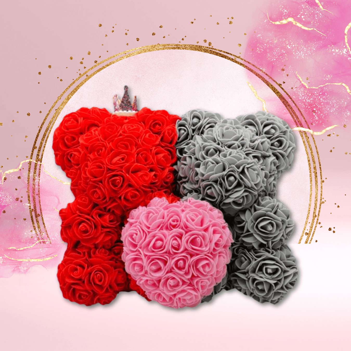 Rose Teddy Bear