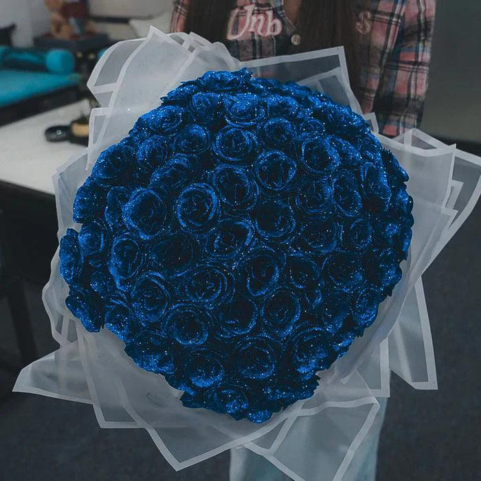 Glittering Rose Bouquet For Gift