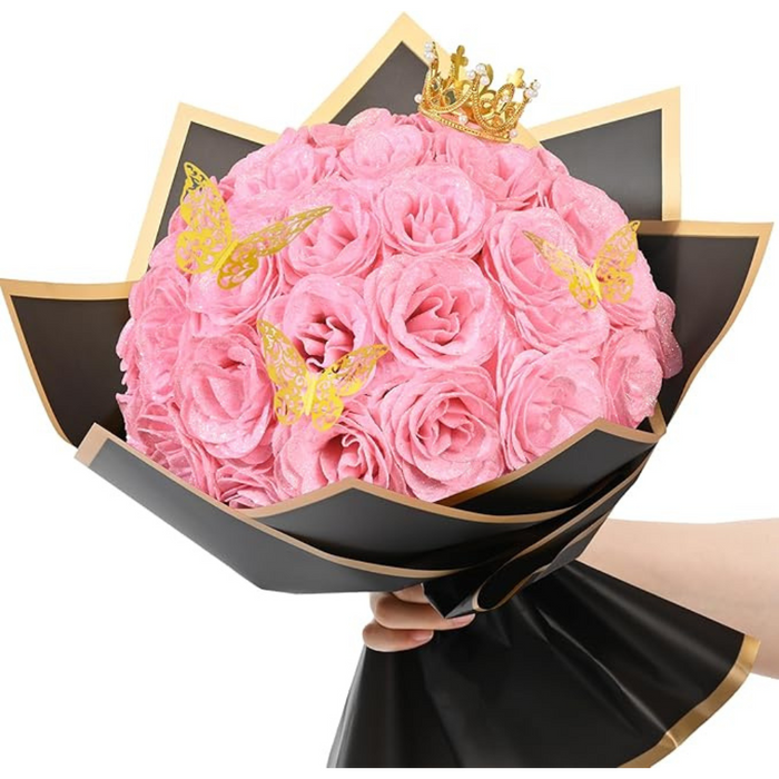 Artificial Floral Bouquet For Display And Gifting