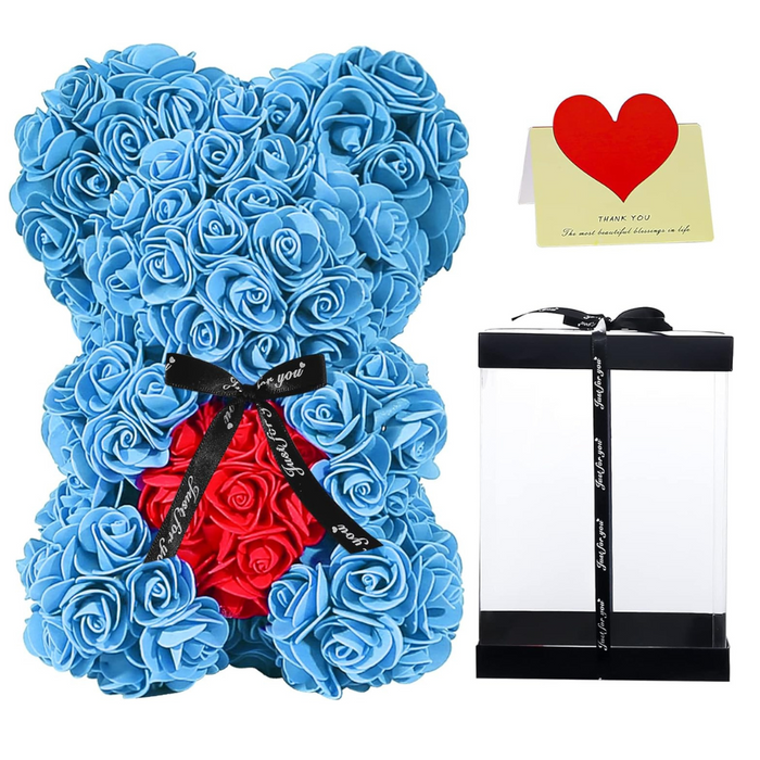 Artificial Floral Bear – Foam Roses For Elegant Home Decor