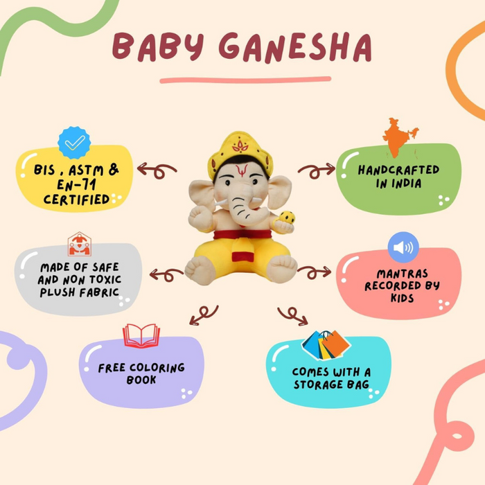 Mantra Chanting Baby Ganesha Toy