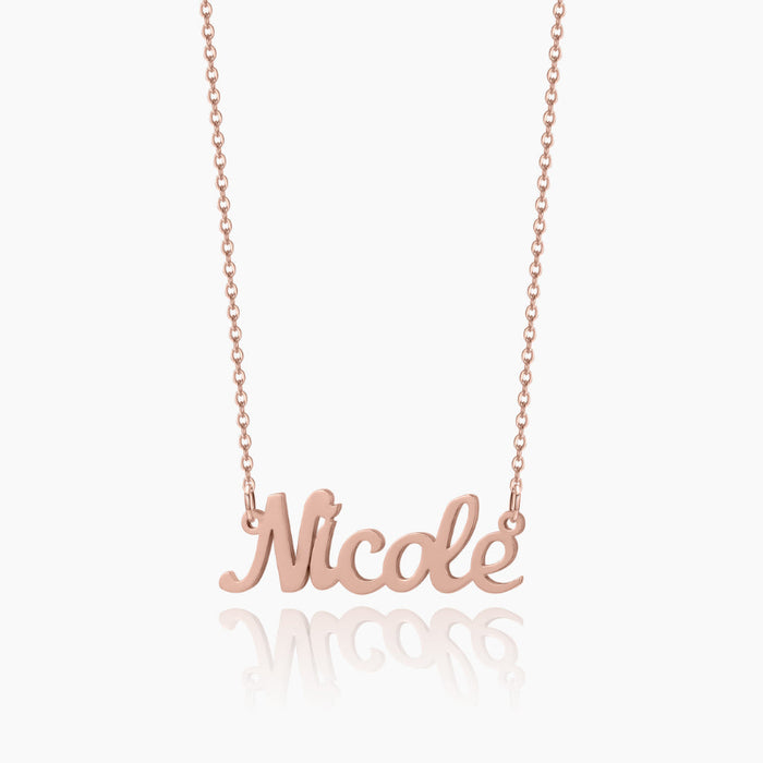 Customizable Name Pendant Necklace