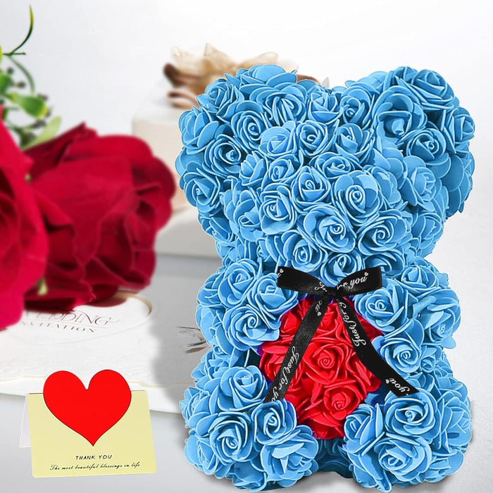 Artificial Floral Bear – Foam Roses For Elegant Home Decor