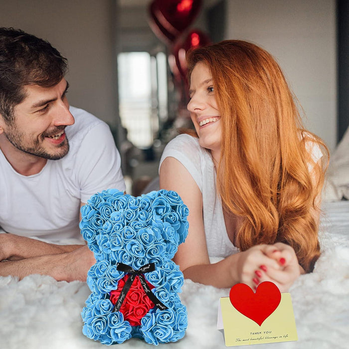 Artificial Floral Bear – Foam Roses For Elegant Home Decor
