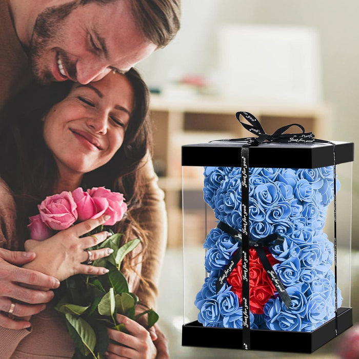 Artificial Floral Bear – Foam Roses For Elegant Home Decor