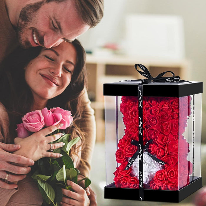 Artificial Floral Bear – Foam Roses For Elegant Home Decor