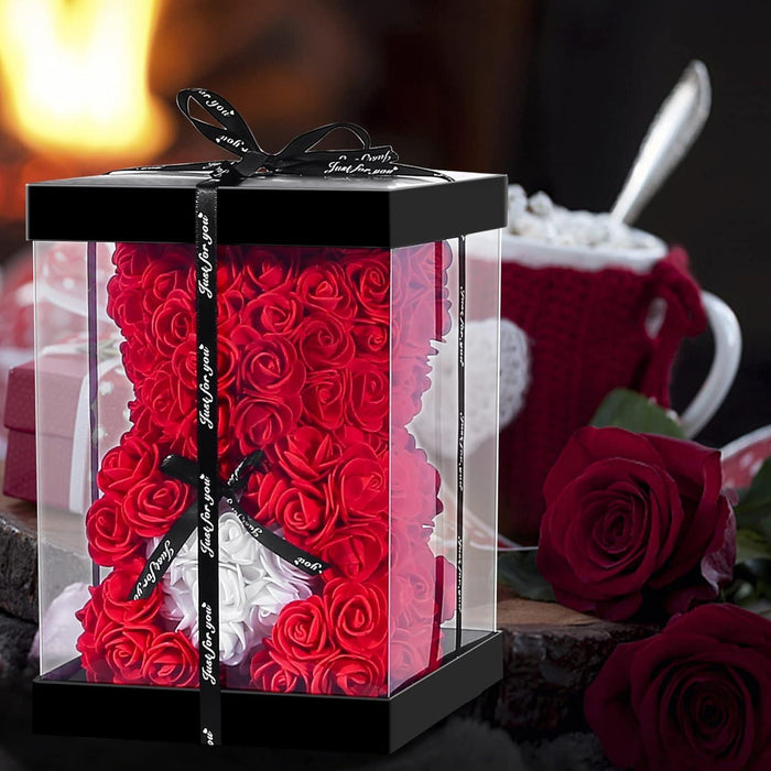 Artificial Floral Bear – Foam Roses For Elegant Home Decor