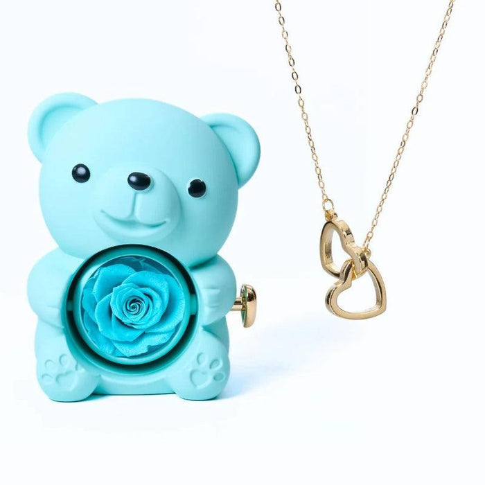 Personalized Eternal Bear Necklace