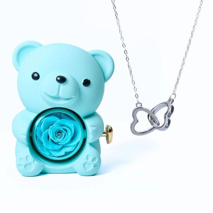 Personalized Eternal Bear Necklace