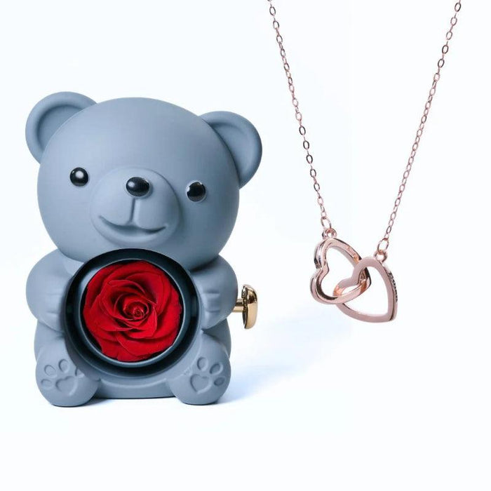 Personalized Eternal Bear Necklace