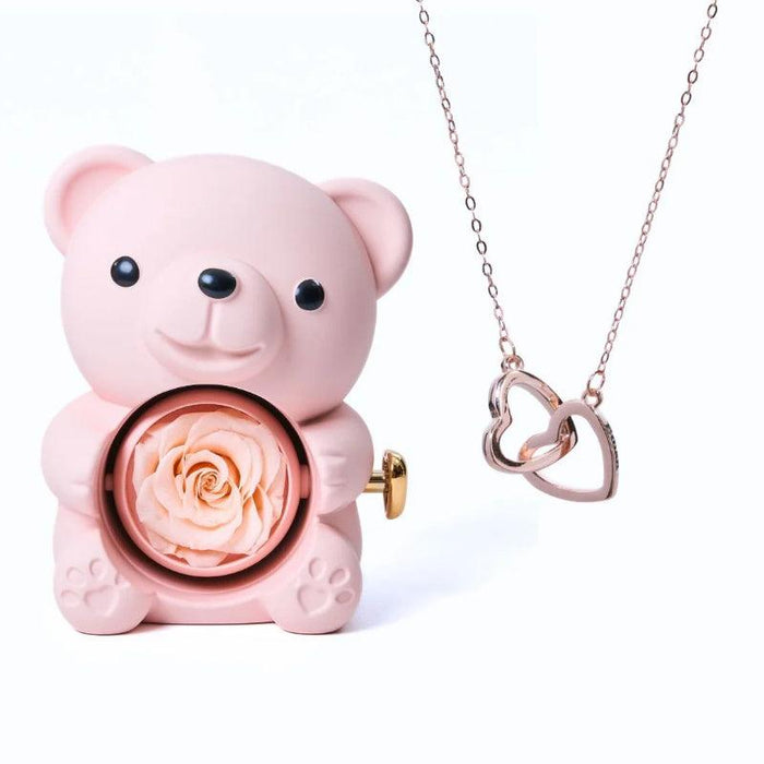 Personalized Eternal Bear Necklace