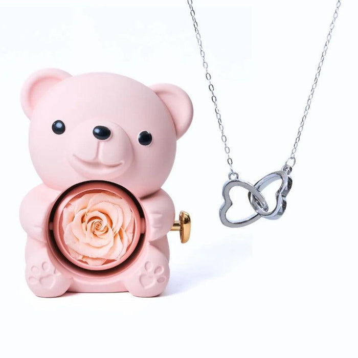 Personalized Eternal Bear Necklace