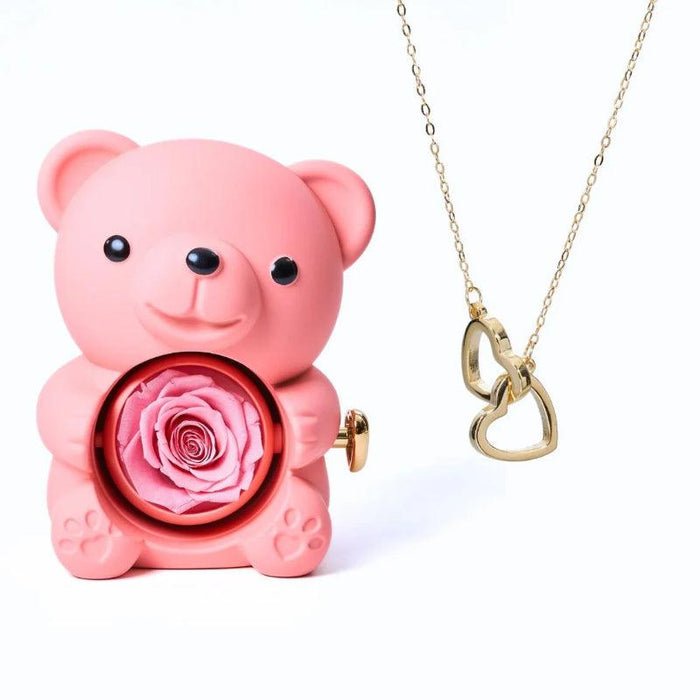 Personalized Eternal Bear Necklace