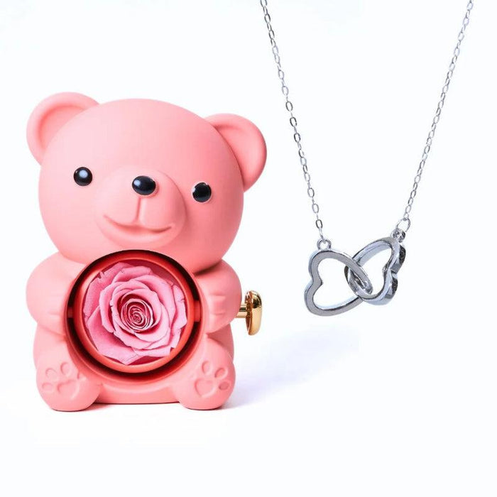 Personalized Eternal Bear Necklace