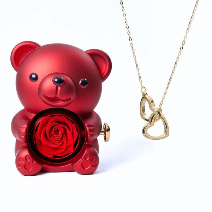 Personalized Eternal Bear Necklace