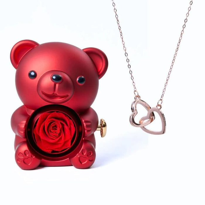 Personalized Eternal Bear Necklace