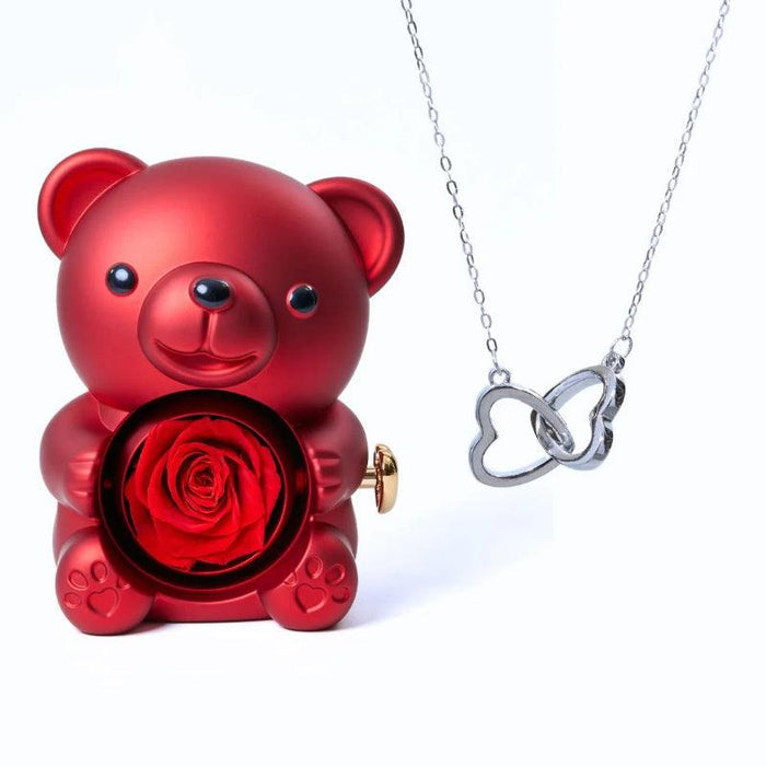 Personalized Eternal Bear Necklace