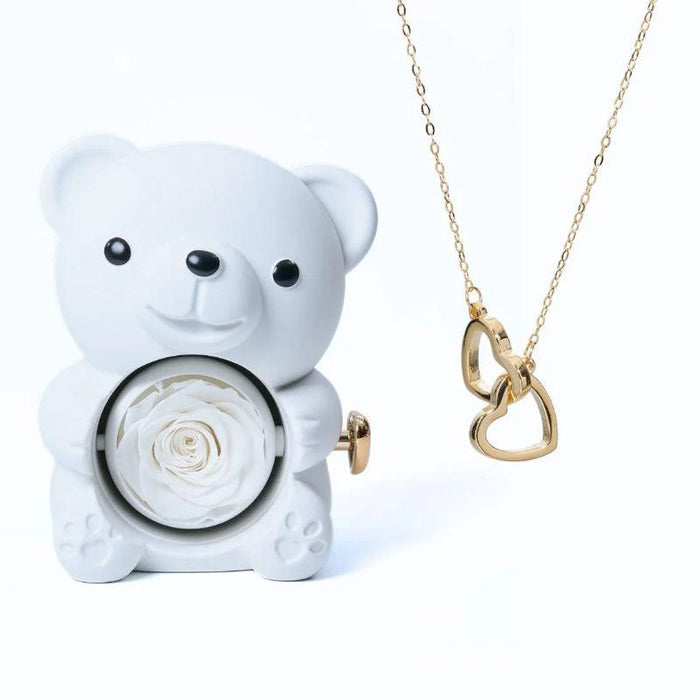 Personalized Eternal Bear Necklace