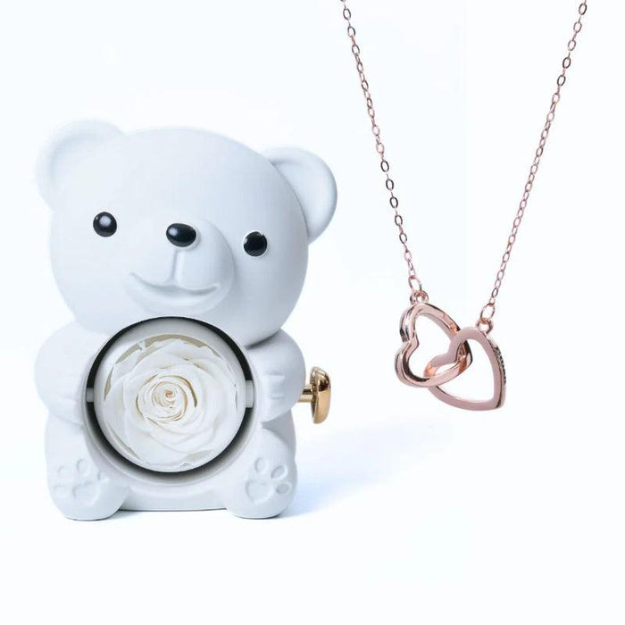 Personalized Eternal Bear Necklace