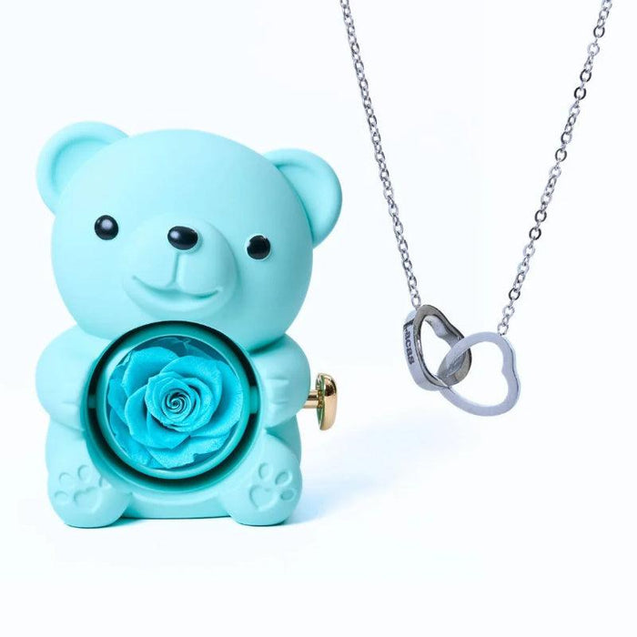 Personalized Eternal Bear Necklace