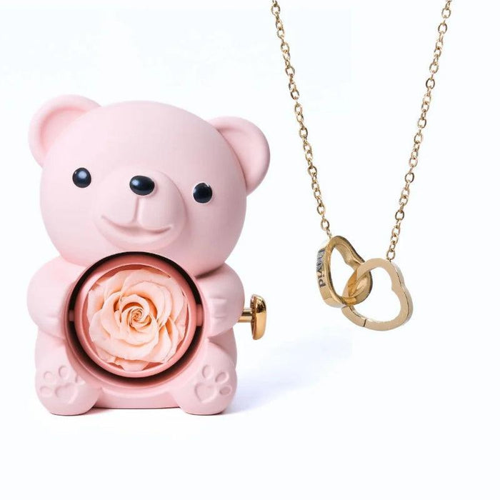 Personalized Eternal Bear Necklace