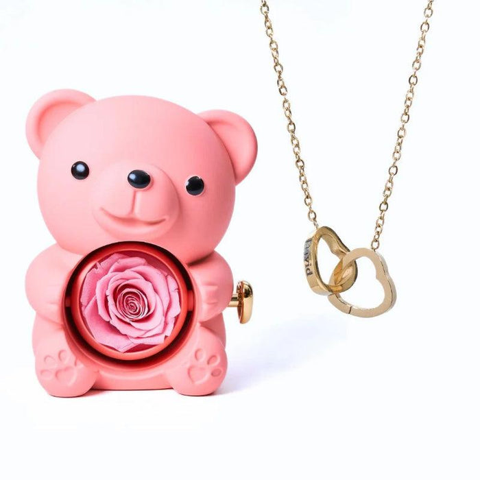 Personalized Eternal Bear Necklace