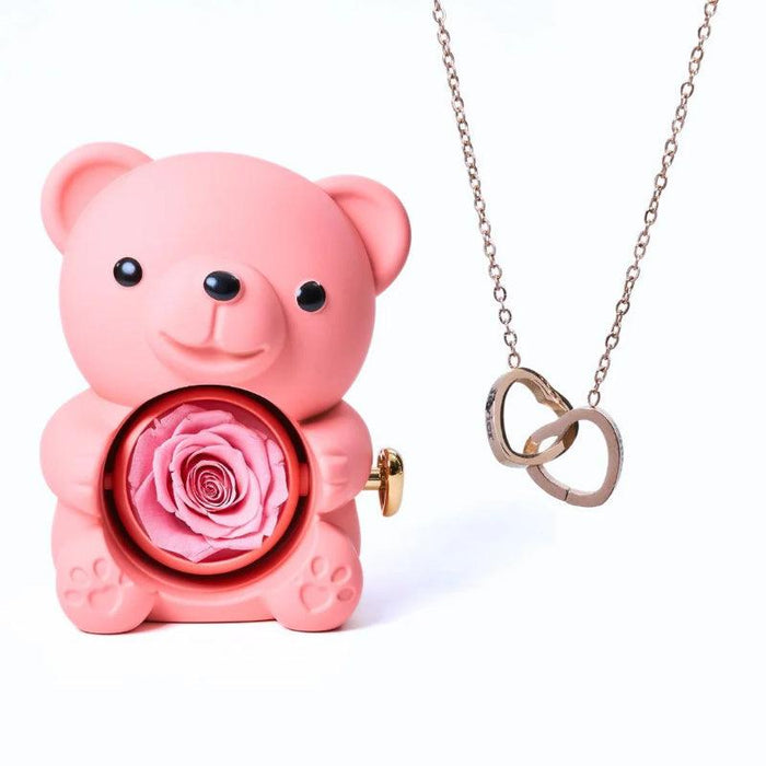 Personalized Eternal Bear Necklace