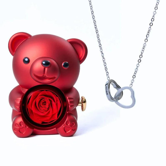 Personalized Eternal Bear Necklace