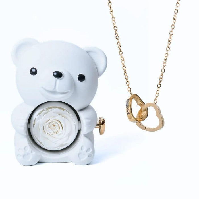 Personalized Eternal Bear Necklace
