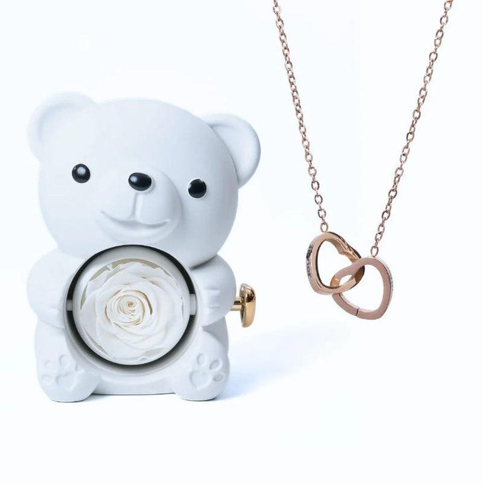 Personalized Eternal Bear Necklace