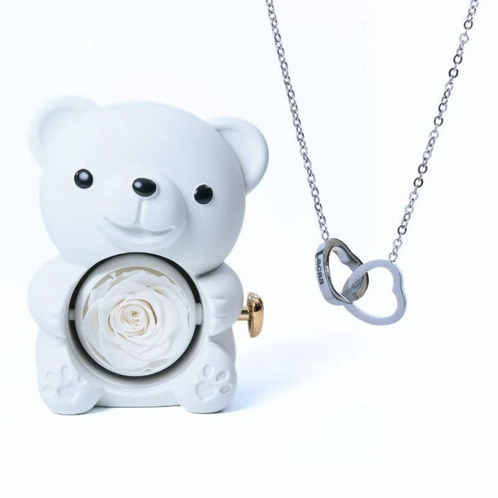 Personalized Eternal Bear Necklace
