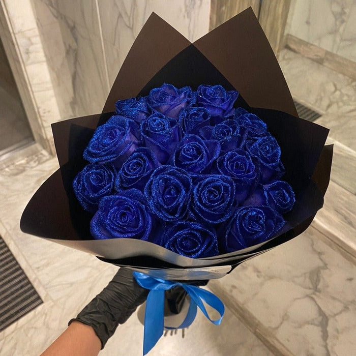 Glitter Rose Bouquet Perfect Graduation Gift