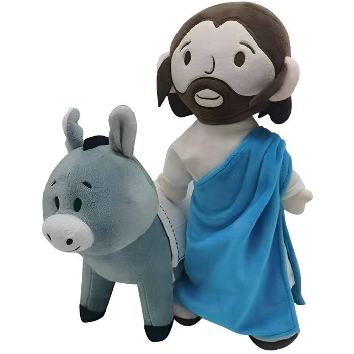 Stylish Jesus Plush Doll - Soft Stuffed Toy For Easter