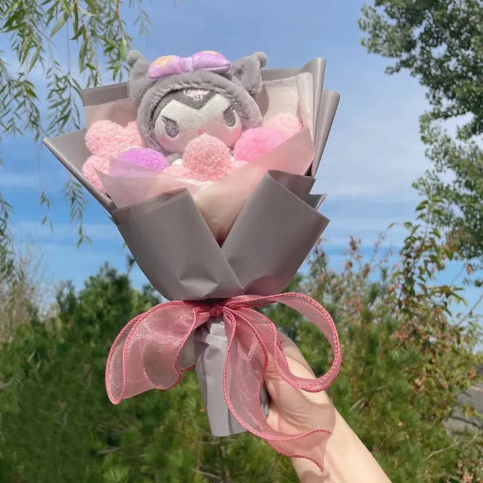 Whimsical Plush Toy Floral Bouquet