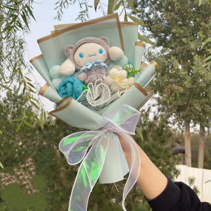 Whimsical Plush Toy Floral Bouquet