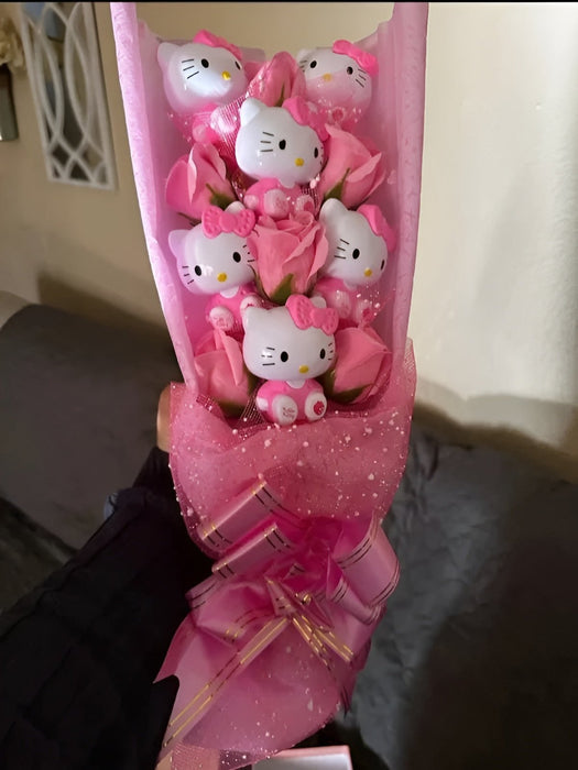 Hello Kitty Rose Bouquet Gift Set