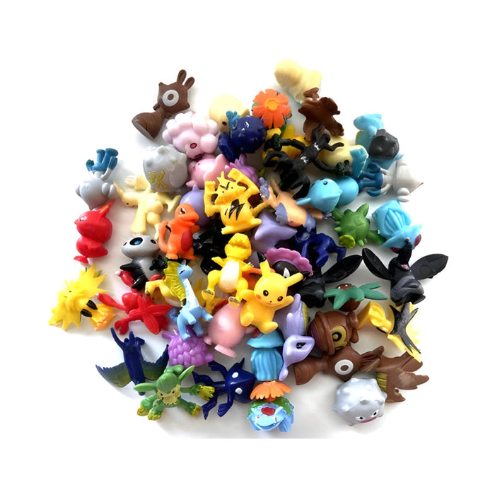 Pokemon Mini Figurines Set- 24 Days of Collectible Surprises