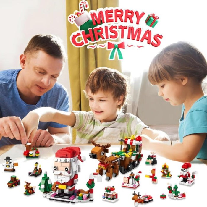 Festive Building Blocks Advent Calendar