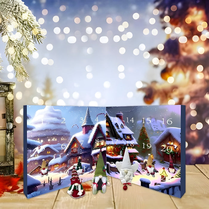 Festive Gnome Village Advent Calendar