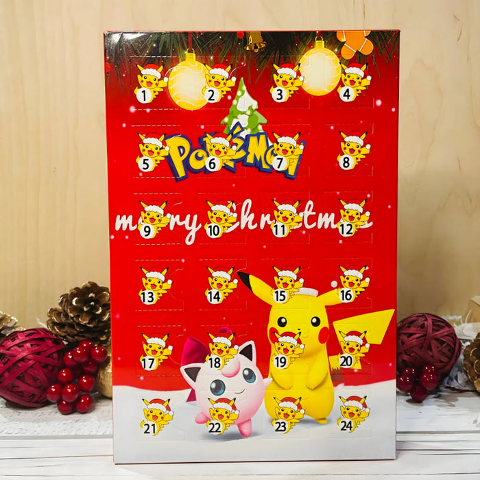 Pokemon Mini Figurines Set- 24 Days of Collectible Surprises