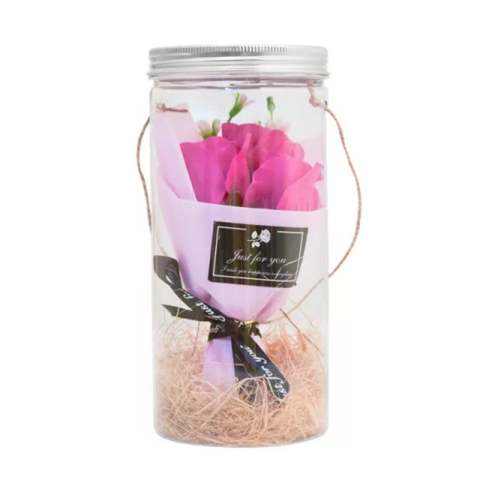 Rose Flower Bouquet Container