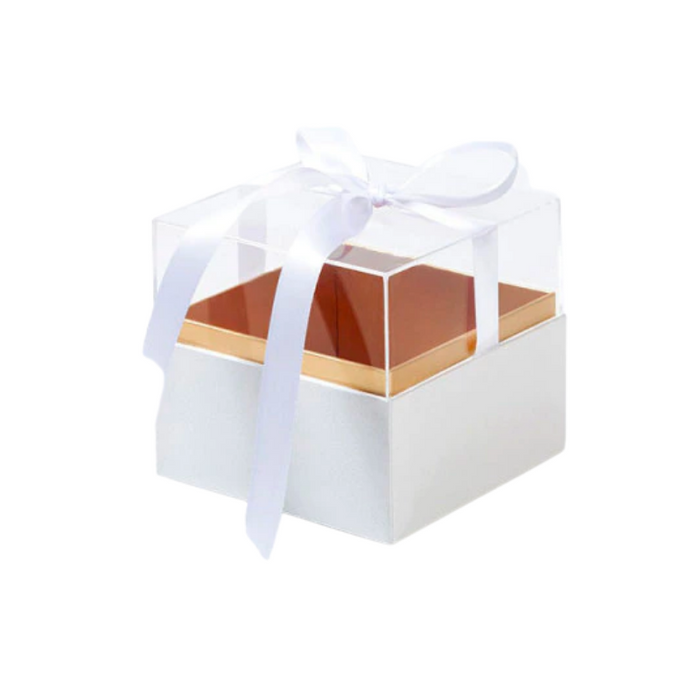 Creative Square Gift Box - Elegant Acrylic Packaging Solution